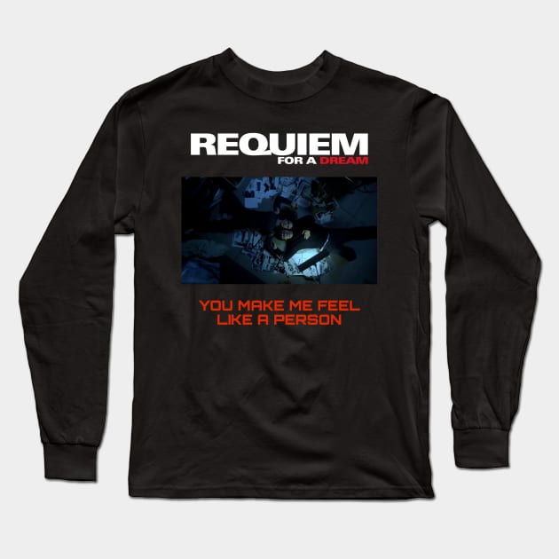 Requiem For a Dream Long Sleeve T-Shirt by YungBick